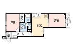 シャンテ21の間取り画像