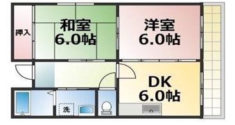 アネックス今里の間取り画像