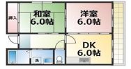アネックス今里の間取り画像