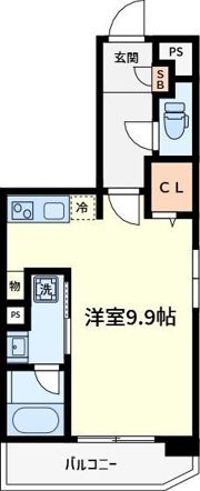 ラシーヌ阿倍野の間取り画像