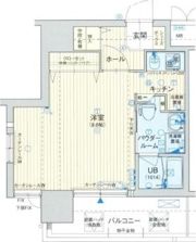 ジュネーゼ京町堀パークサイドの間取り画像