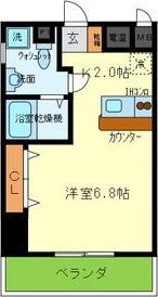 PRIMA ROSA優の間取り画像