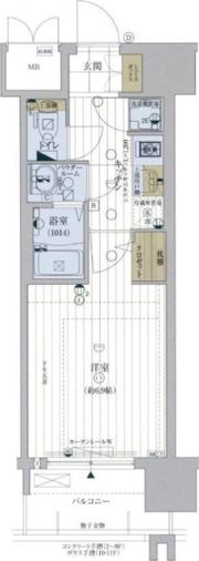 ファーストレジデンス大阪ベイサイドの間取り画像