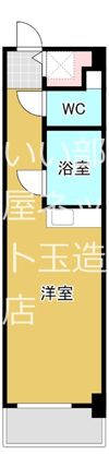 ハイツ森の宮の間取り画像