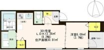 Vie Nouvelle 新今里の間取り画像