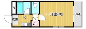 フローラル横堤の間取り画像