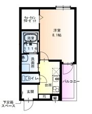 フジパレス今川公園東II番館の間取り画像