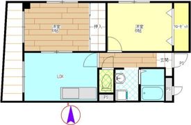 シャトー今川の間取り画像
