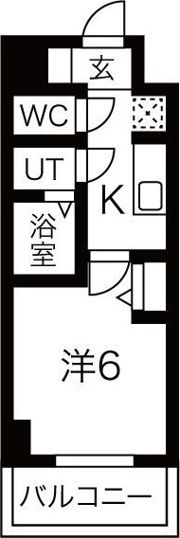 スプランディッド天王寺パークサイドの間取り画像