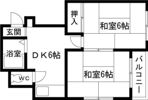 メゾン北田辺の間取り画像