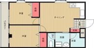 湯里マンションの間取り画像