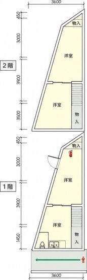 第二山甚マンションの間取り画像
