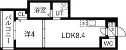 F asecia lasoの間取り画像