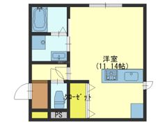 イルリッシュ上本町の間取り画像