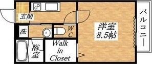 ハイムサンパティの間取り画像