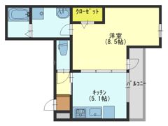 ユニヴェールの間取り画像