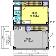 GARAGE HOUSE WOODSの間取り画像