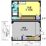 GARAGE HOUSE WOODSの間取り画像