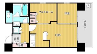 エステムコート京橋セレブIポーラスターの間取り画像