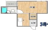 帝塚山ハイツの間取り画像