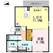 プラセールーKの間取り画像