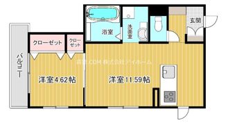 ル・ソレイユ寺田町IIの間取り画像