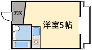 ハイム南住吉の間取り画像
