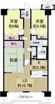 CASSIA南住吉の間取り画像