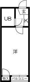 ハセロイヤル南住吉の間取り画像