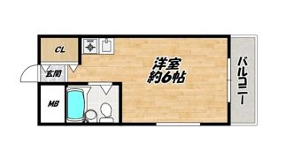 プロスピリティー住吉の間取り画像