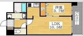 シスイル遠里小野の間取り画像