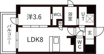 ワールドアイ大阪城EASTIIIの間取り画像