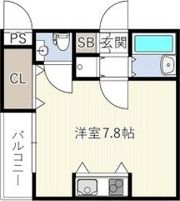 ドゥマン梅田の間取り画像