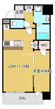 ウイルコート今福鶴見の間取り画像