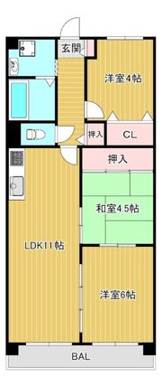 都島グランドヴィラA棟の間取り画像
