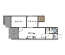 ウエンズ緑橋の間取り画像