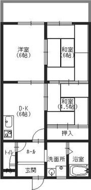TMコーポアビコの間取り画像