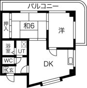 メゾンイングスあびこの間取り画像