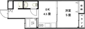 長居コーポの間取り画像