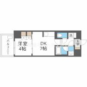 シティカレント天王寺ブロードの間取り画像