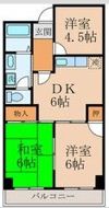 エクセル上小阪の間取り画像
