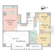 ブランシエスタ上本町の間取り画像