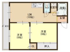 ニューライフ赤坂の間取り画像