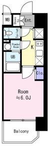 エスリード ザ・レーヴ大阪の間取り画像