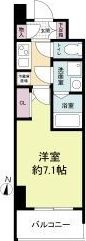 オーキッドレジデンス新大阪の間取り画像