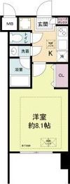 レジディア新大阪の間取り画像