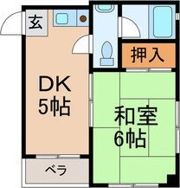 ヤサカパートIIの間取り画像