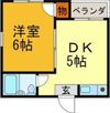ヤサカパートIIの間取り画像