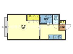 筆ヶ崎マンションの間取り画像