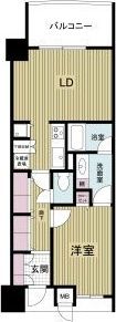 ノステルコート夕陽丘の間取り画像